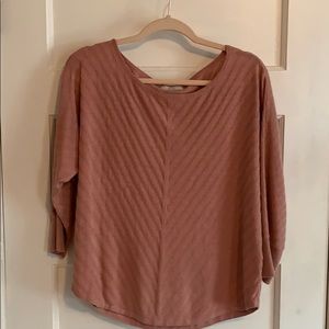 Pink lightweight sweater